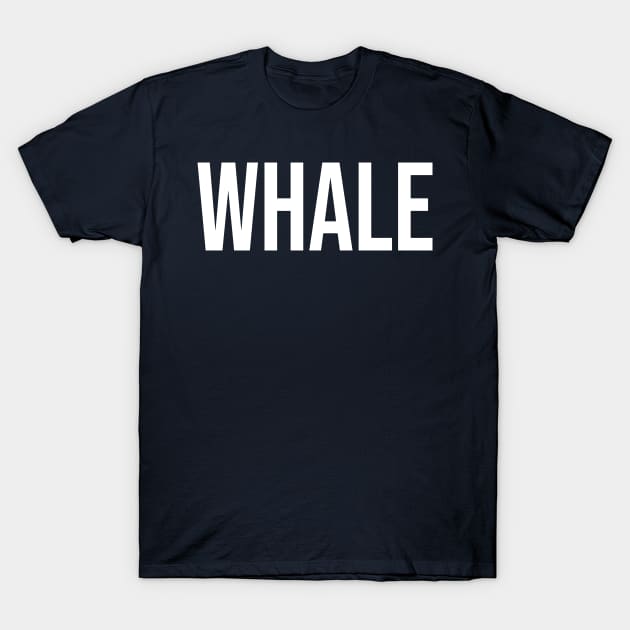 Whale T-Shirt by StickSicky